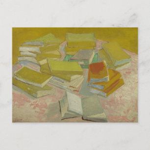 Vincent van Gogh - Piles of French novels Postkarte
