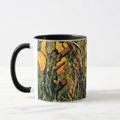 Vincent Van Gogh - Pine Trees Against a Red Sky Tasse (Links)