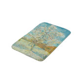 Vincent van Gogh - Pink Peach Tree in Blossom Badematte (Schrägansicht)