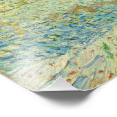 Vincent van Gogh - Pink Peach Tree in Blossom Fotodruck (Ecke)