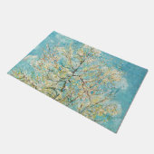Vincent van Gogh - Pink Peach Tree in Blossom Fußmatte (Schrägansicht)