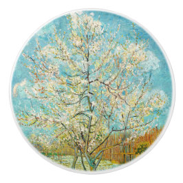 Vincent van Gogh - Pink Peach Tree in Blossom Keramikknauf