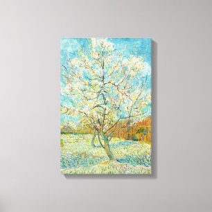 Vincent van Gogh - Pink Peach Tree in Blossom Leinwanddruck