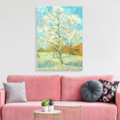 Vincent van Gogh - Pink Peach Tree in Blossom Leinwanddruck (Insitu (Wohnzimmer))
