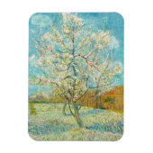Vincent van Gogh - Pink Peach Tree in Blossom Magnet (Vertikal)