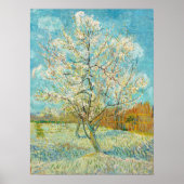 Vincent van Gogh - Pink Peach Tree in Blossom Poster (Vorne)