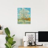 Vincent van Gogh - Pink Peach Tree in Blossom Poster (Heimbüro)