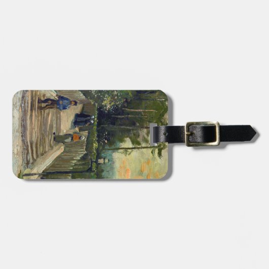 Vincent van Gogh - Piste in Montmartre Gepäckanhänger (Vorderseite horizontal)