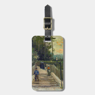 Vincent van Gogh - Piste in Montmartre Gepäckanhänger
