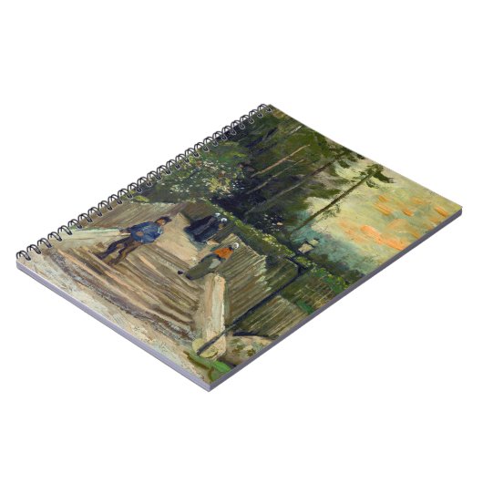 Vincent van Gogh - Piste in Montmartre Notizblock (Linke Seite)