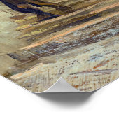 Vincent van Gogh - Piste in Montmartre Poster (Ecke)