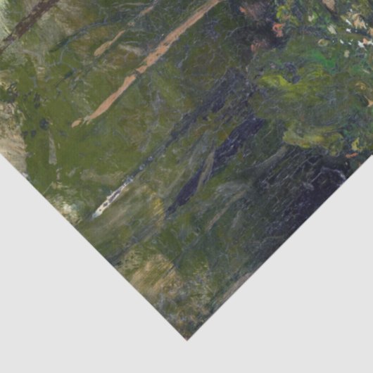 Vincent van Gogh - Piste in Montmartre Seidenpapier (Detail)