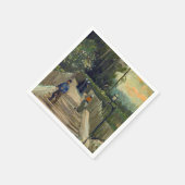 Vincent van Gogh - Piste in Montmartre Serviette (Ecke)