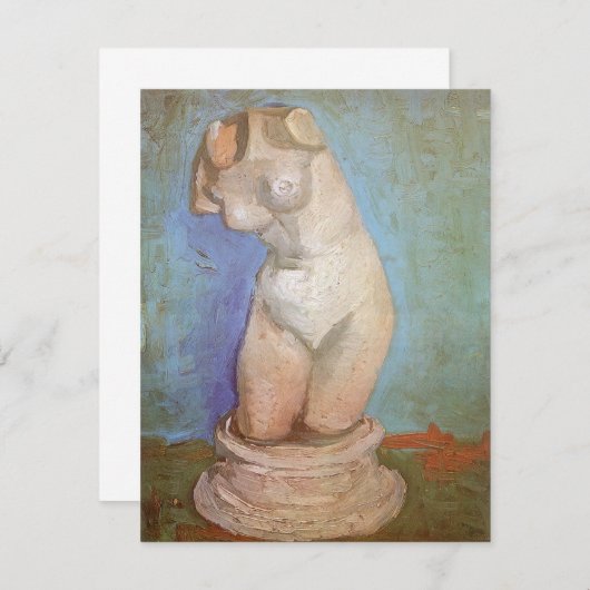 Vincent van Gogh - Plaster Statuette Female Torso (Vorne/Hinten)