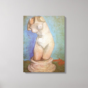 Vincent van Gogh - Plaster Statuette Female Torso Leinwanddruck