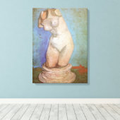 Vincent van Gogh - Plaster Statuette Female Torso Leinwanddruck (Insitu (Holzboden))