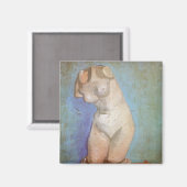 Vincent van Gogh - Plaster Statuette Female Torso Magnet (Vorderseite/Rückseite)