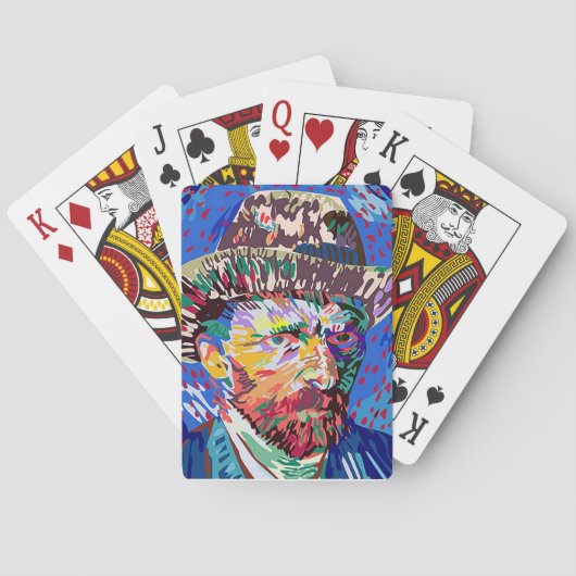 Vincent van Gogh playing cards Spielkarten (Rückseite)