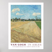 Vincent van Gogh Plowed Fields Kunstdruckerei Vint Poster (Vorne)