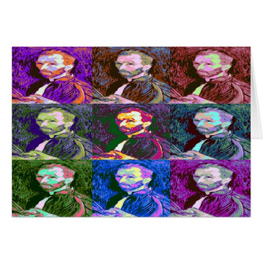 Vincent van Gogh Pop Art (Vorderseite (Horizontal))