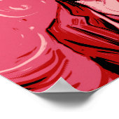 Vincent Van Gogh Pop Art Art Poster (Ecke)