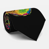 Vincent Van Gogh - Pop Art Halloween Skull Krawatte (Gerollt)