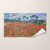 Vincent van Gogh - Poppy Field Badhandtuch Set (Handtuch)