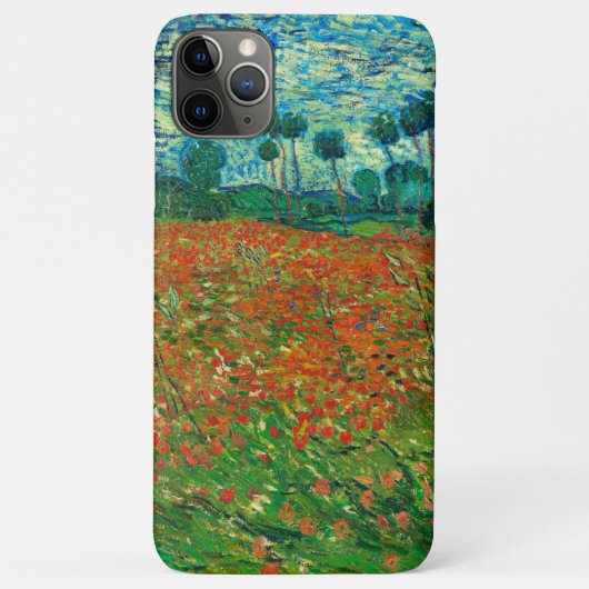 Vincent Van Gogh Poppy Field Fine Art Case-Mate iPhone Hülle (Rückseite)