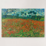 Vincent Van Gogh Poppy Field Fine Art Puzzle<br><div class="desc">Vincent Van Gogh Poppy Field Fine Art Jigsaw Puzzle</div>