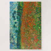 Vincent Van Gogh Poppy Field Fine Art Puzzle (Vertikal)