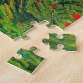 Vincent Van Gogh Poppy Field Fine Art Puzzle (Seite)