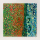 Vincent Van Gogh Poppy Field Fine Art Puzzle (Horizontal)