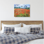Vincent van Gogh - Poppy Field Leinwanddruck (Insitu (Schlafzimmer))