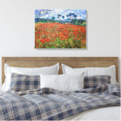 Vincent van Gogh - Poppy Field Leinwanddruck (Insitu (Schlafzimmer))