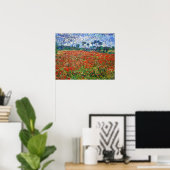 Vincent van Gogh - Poppy Field Poster (Heimbüro)