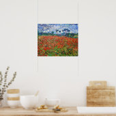 Vincent van Gogh - Poppy Field Poster (Küche)