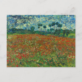 Vincent Van Gogh Poppy Field Postkarte
