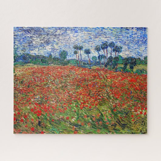 Vincent van Gogh - Poppy Field Puzzle (Horizontal)