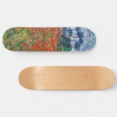 Vincent van Gogh - Poppy Field Skateboard (Horizontal)