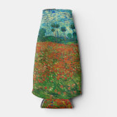 Vincent Van Gogh Poppy Field Vintag Art Flaschenkühler (Vorderseite)