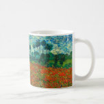 Vincent Van Gogh Poppy Field Vintag Art Kaffeetasse<br><div class="desc">Vincent Van Gogh Poppy Field Vintag Fine Art Vincent Willem van Gogh war ein postimpressionistischer Maler, dessen Werk weit reichende Auswirkungen auf die Kunst des 20. Jahrhunderts hatte: Porträts, Selbstporträts, Landschaften und Stillleben von Zypressen, Blüten, Weizenfeldern und Sonnenblumen. Zwischen 1886 und 1890 fertigte Vincent van Gogh sieben verschiedene Gemälde mit...</div>
