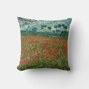 Vincent Van Gogh Poppy Field Vintag Art Kissen