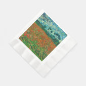 Vincent Van Gogh Poppy Field Vintag Art Serviette (Ecke)