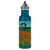 Vincent Van Gogh Poppy Field Vintag Art Trinkflasche (Rechts)