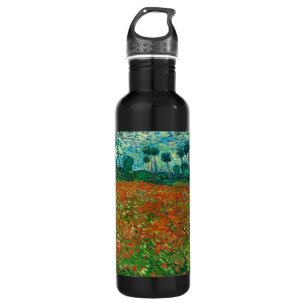 Vincent Van Gogh Poppy Field Vintag Art Trinkflasche