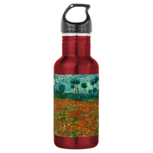 Vincent Van Gogh Poppy Field Vintag Art Trinkflasche