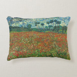 Vincent Van Gogh Poppy Field Vintag Art Zierkissen