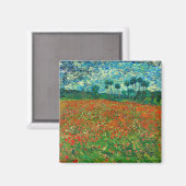 Vincent Van Gogh Poppy Kunsthandwerk Magnet (Vorderseite/Rückseite)