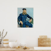 Vincent van Gogh Portrait des Postman Joseph Poster (Küche)