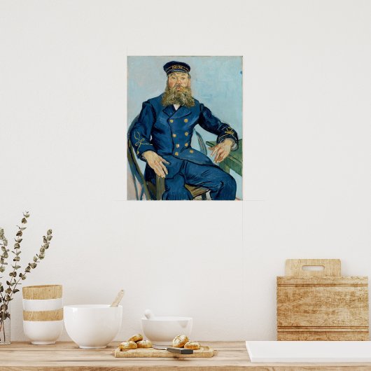 Vincent van Gogh Portrait des Postman Joseph Poster (Küche)